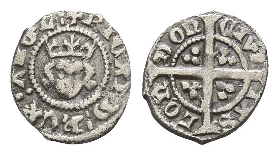 England. Plantagenet, Richard II AR Farthing.