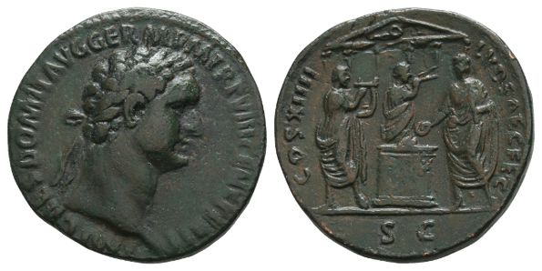 Domitian AE As.