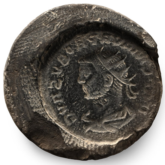 Roman Terracotta Coin Forgers Mould