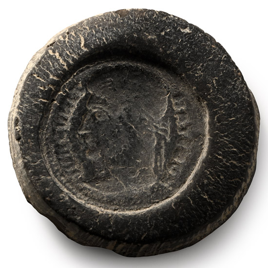 Roman Terracotta Coin Forgers Mould