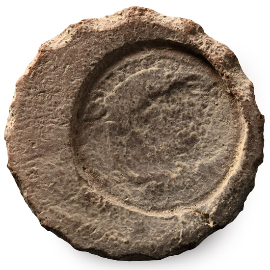 Roman Terracotta Coin Forgers Mould