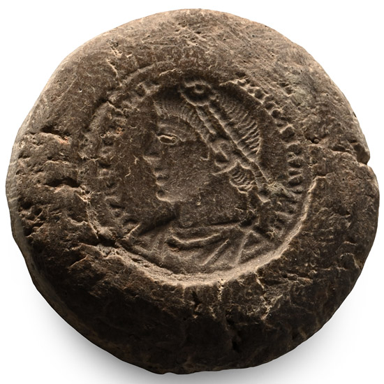 Roman Forgers Mould for a Constantine Coin