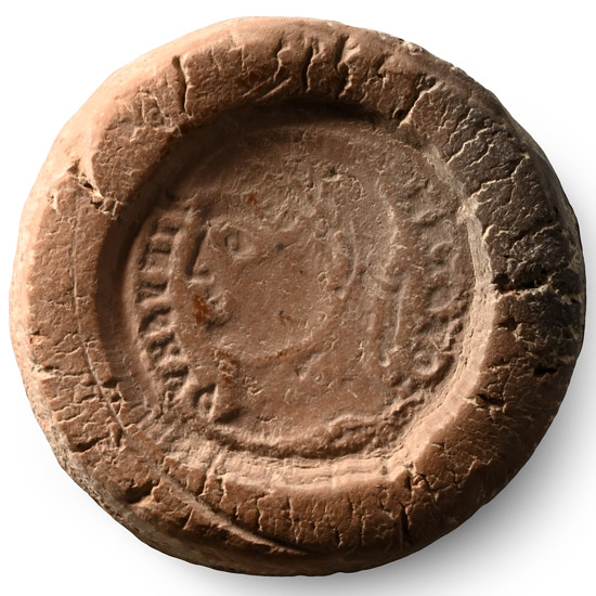 Roman Terracotta Coin Forgers Mould
