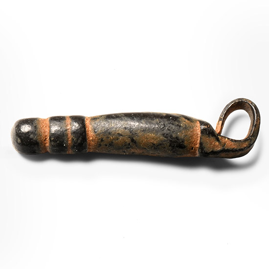 Roman Bronze Phallic Pendant