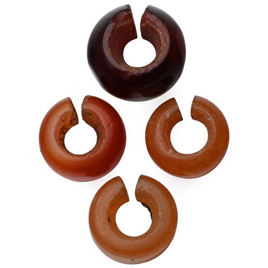 Egyptian Carnelian Hair Ring Collection