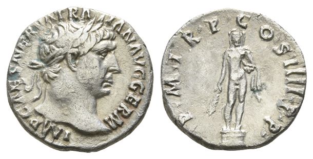 Trajan AR Denarius.