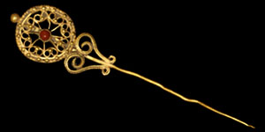 Hellenistic Gold Hair Pin