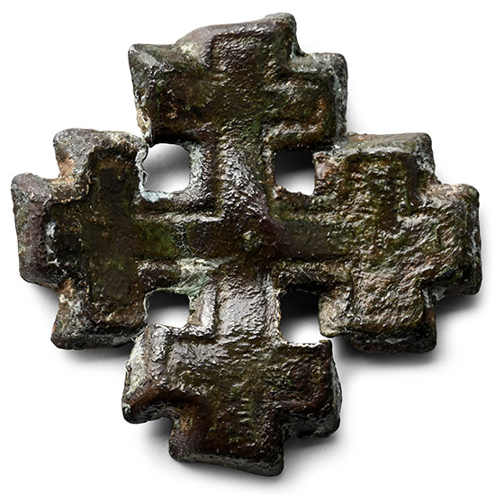Medieval Bronze Knights Holy Sepulchre Badge