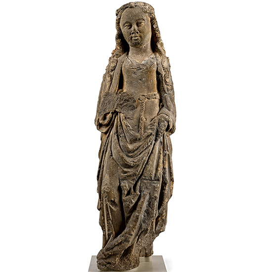 Medieval Stone Sculpture of St Mary Magdalene