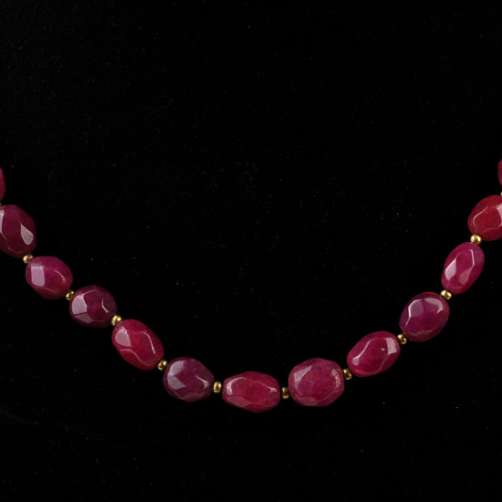 Indian Stone Bead Necklace