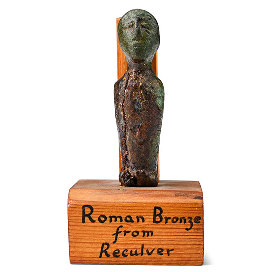 Romano-British Bronze Human Figural Pendant