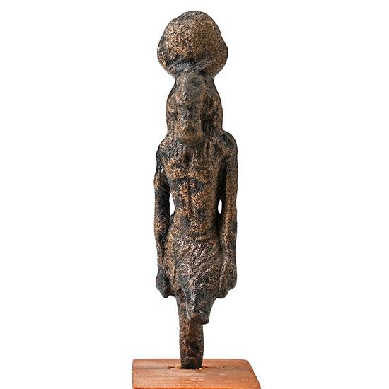 Egyptian Bronze Figure of the God Thoth