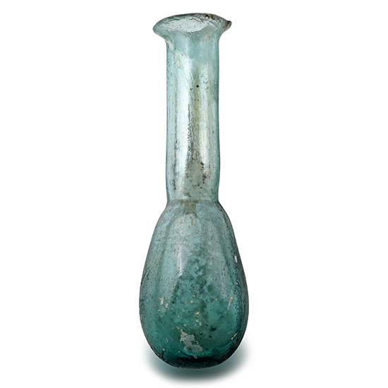 Roman Blue Glass Phial