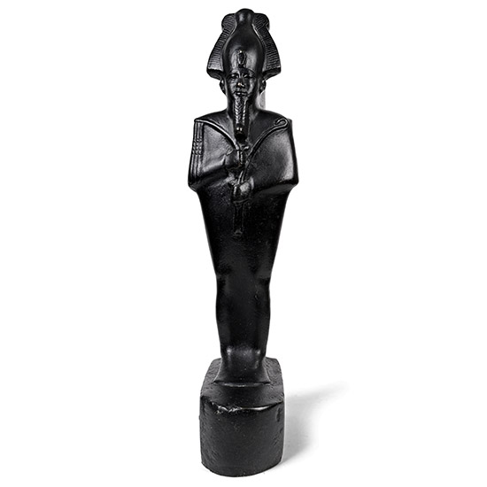 Large Egyptian Style Bronze Osiris by Morris Singer Foundry