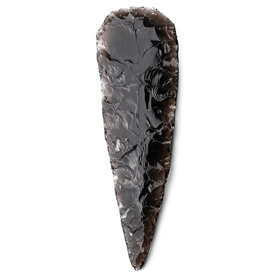 North American Obsidian Lance Point