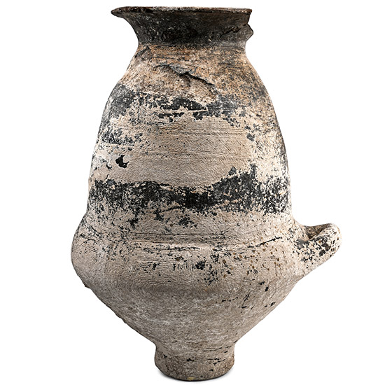 Large Villanovan Terracotta Impasto Urn