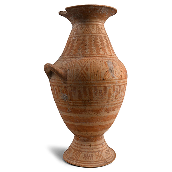Very Large Italo-Geometric Amphora with Two Handles