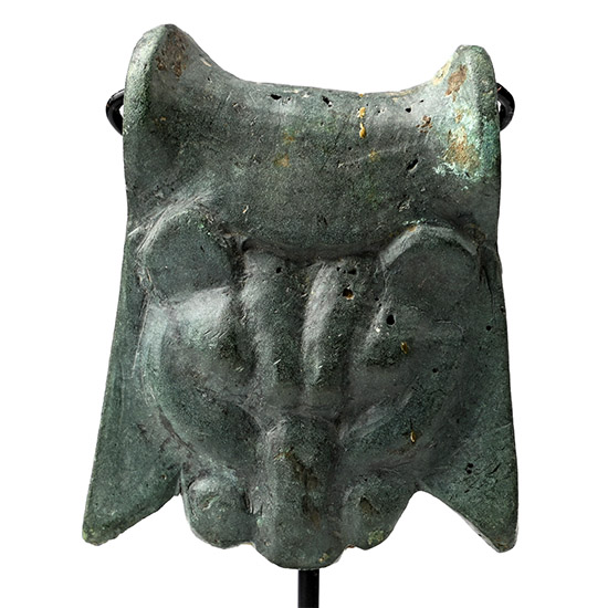 Greek Bronze Lionskin Attachment