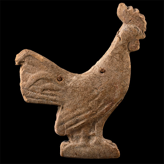 Greek Terracotta Votive Rooster