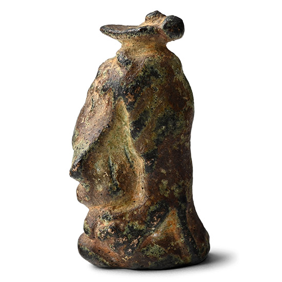 Roman Bronze Tree-Support with Lion Skin