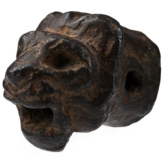 Achaemenid Iron Spout in the Form of a Lions Head