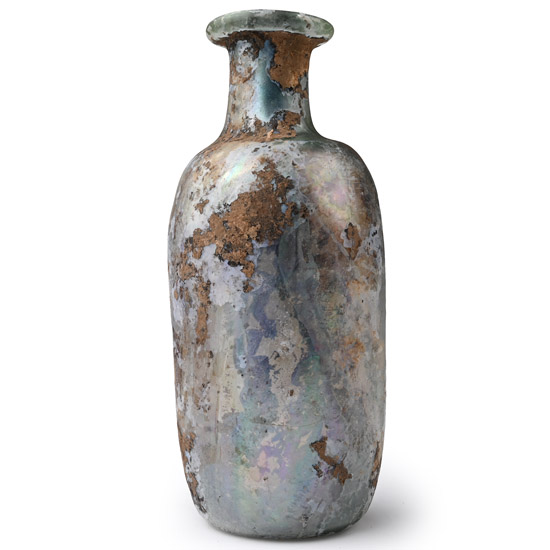 Roman Iridescent Glass Vessel