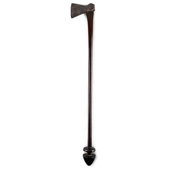 Oceanic Wooden Vanuatu Fighting Axe