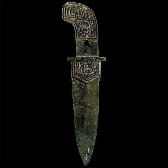 Chinese Han Bronze Dagger