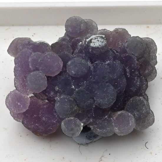 Purple Grape Agate Crystal Display Specimen