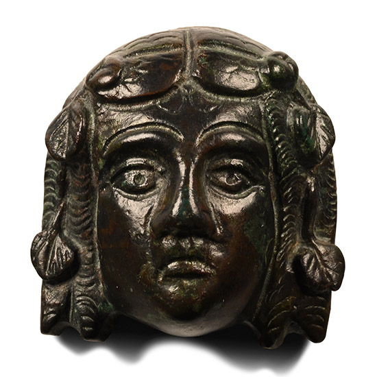 Roman Bronze Dionysus Attachment