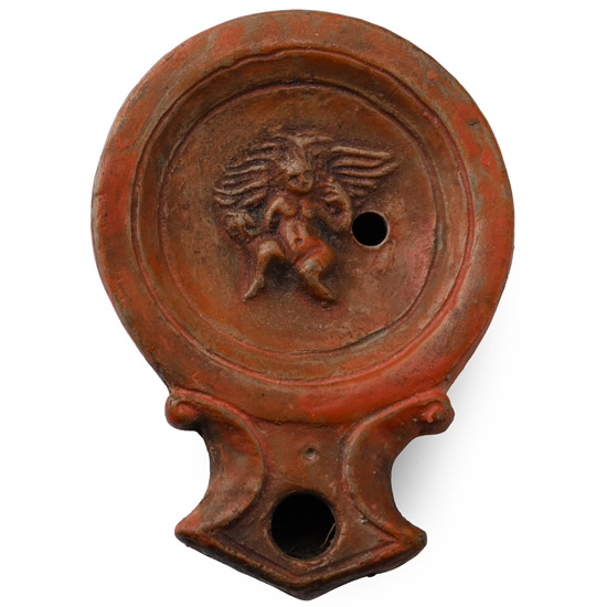 Grand Tour Terracotta Oil Lamp