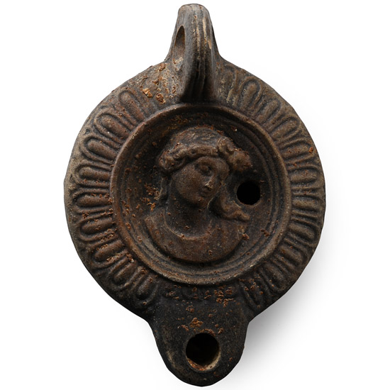 Grand Tour Terracotta Oil Lamp