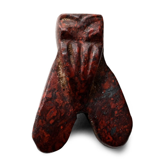 Egyptian Hardstone Fly Amulet