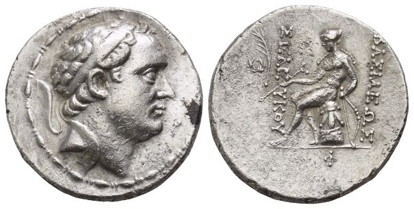 Seleukid Empire, Seleucus IV Philopator AR Tetradrachm.