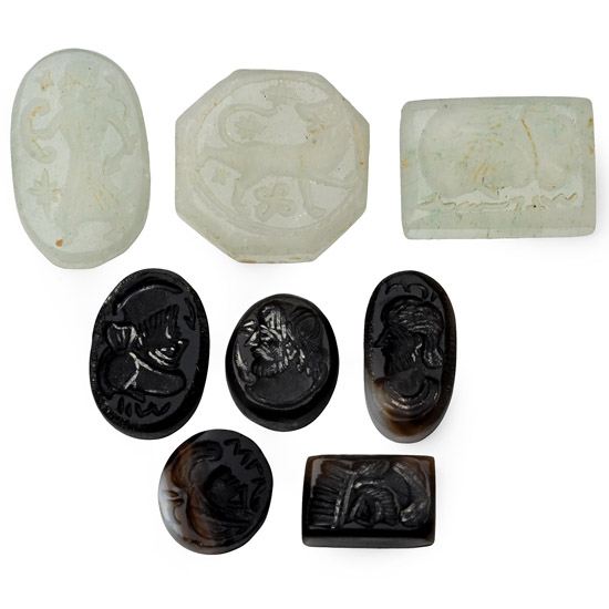 Group of After the Antique Stone Intaglios