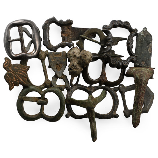 Medieval and Later Bronze and Other Buckle Collection