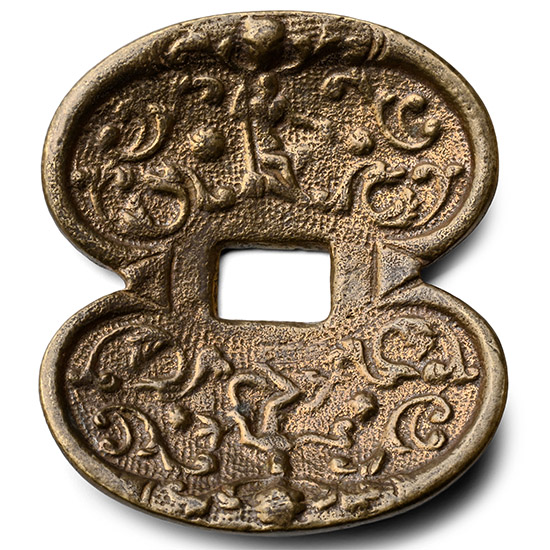 Post Medieval Sword Hilt Plate with Figural Decoration