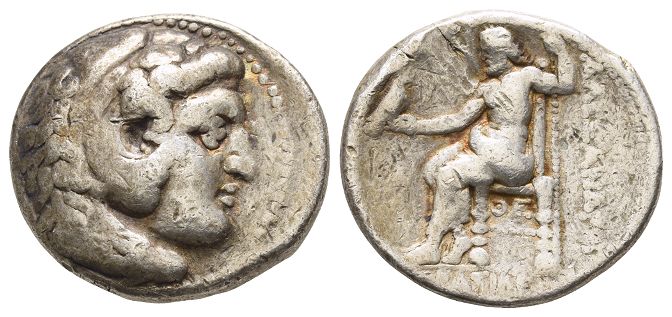 Seleukid Empire, Seleukos I Nikator AR Tetradrachm.