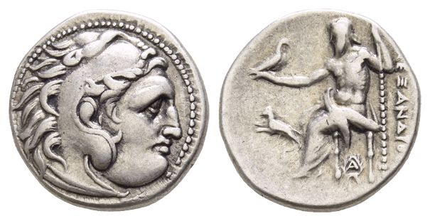 Kings of Thrace, Lysimachos AR Drachm.