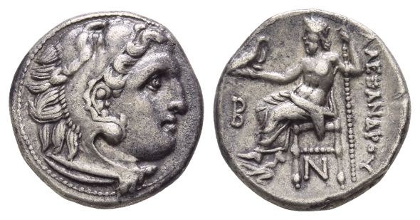 Kingdom of Macedon, Antigonos I Monophthalmos AR Drachm.