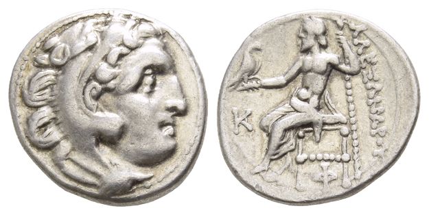 Kingdom of Macedon, Antigonos I Monophthalmos AR Drachm.