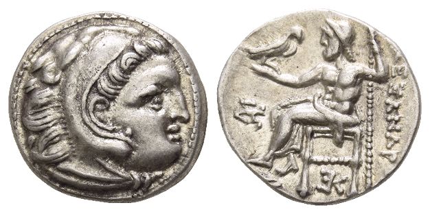 Kingdom of Macedon, Antigonos I Monophthalmos AR Drachm.