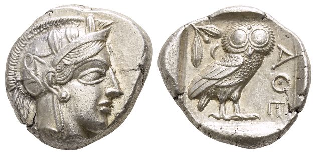 Attica, Athens AR Tetradrachm.