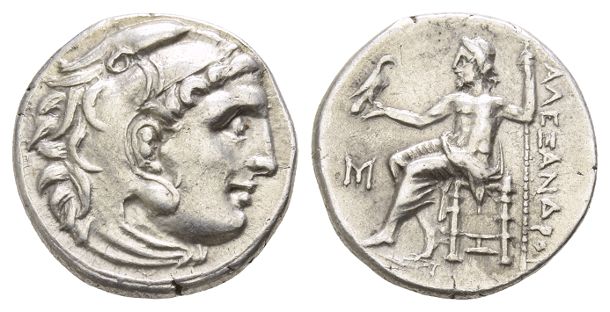 Kingdom of Macedon, Antigonos I Monophthalmos AR Drachm.