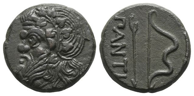 Kimmerian Bosporos, Pantikapaion AE 24mm.