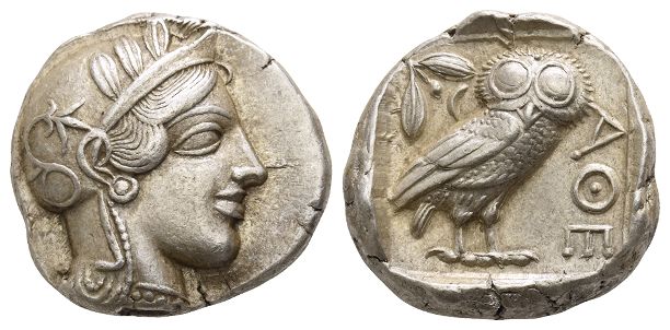 Attica, Athens AR Tetradrachm.