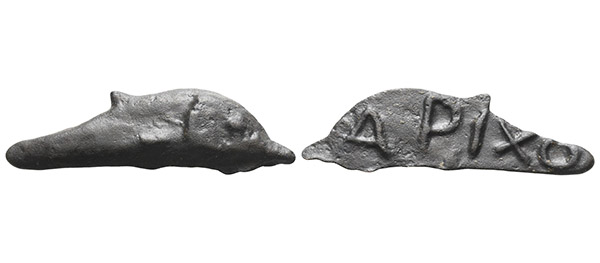Scythia, Olbia Cast AE Dolphin.