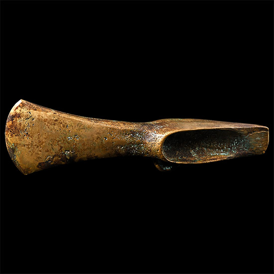 British Bronze Age Looped Palstave Axehead