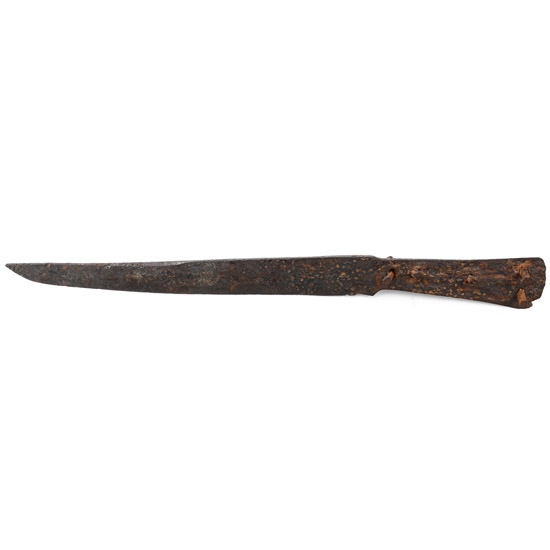 Medieval Iron Single-Edged Knife