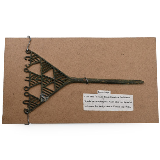 Bronze Age Openwork Pin